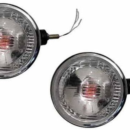 Ring Chrome Mahindra Tractor Headlight