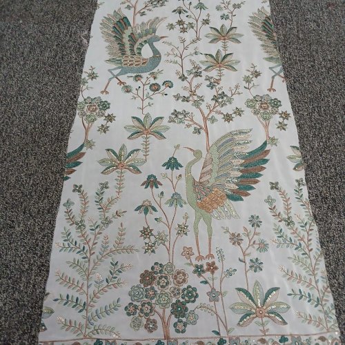 Allover Embroidered Fabric