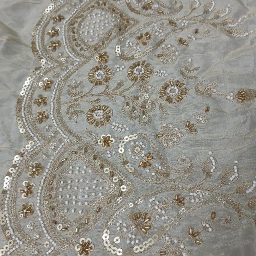 Rayon Embroidered Fabric