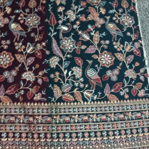 Soft Fabric Embroidered Fabric