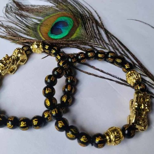 Black Pixiu Bracelet