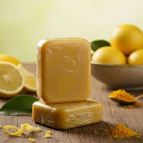 Lemon Orange Handmade Herbal Bath Soap