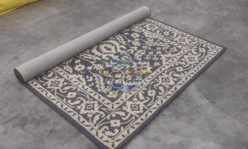 Viscose Solid Color Hand Tufted Rug