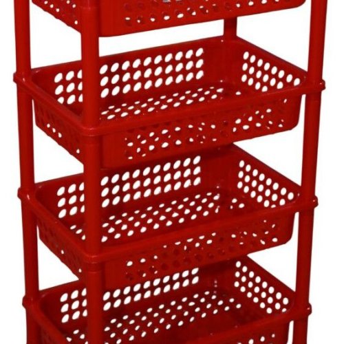 4 Tier Plastic Vegetable Rack