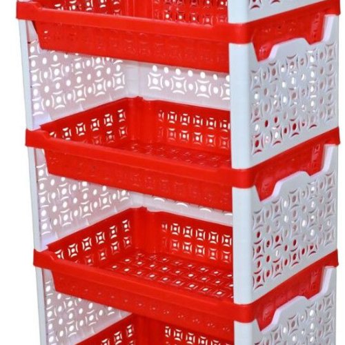 5 Tier Plastic Vegetable Rack