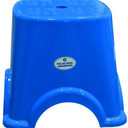 Blue Plastic Anchor Patla Stool
