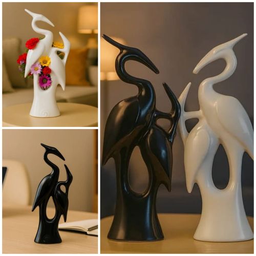 Decorative Ceramic Bird Shaped Vase