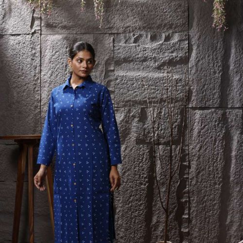 Serene Indigo Kurti