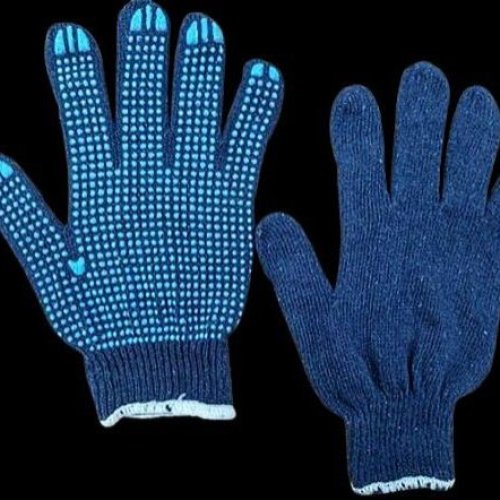 PVC Dotted Cotton Hand Glove