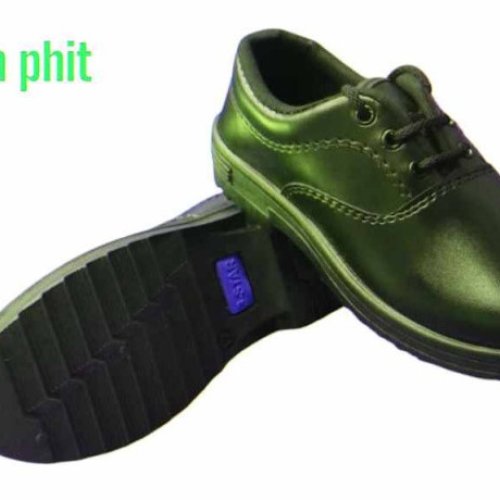 Star Black Deluxe School Shoe