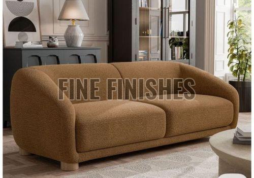 Luxury Curved Fabric Modern Living Room Sofa