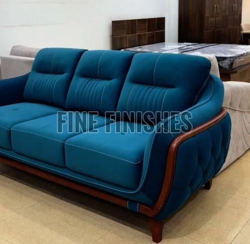 Luxury Wooden Three Seater Sofa