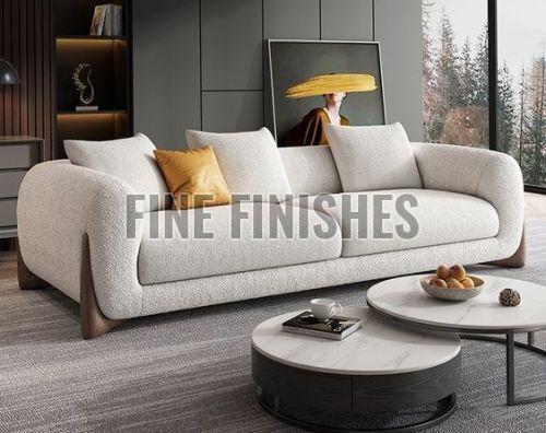 Modern Curved Arm Luxury Living Room Sofa