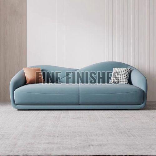 Modern Curved Upholstered Luxury Living Room Sofa