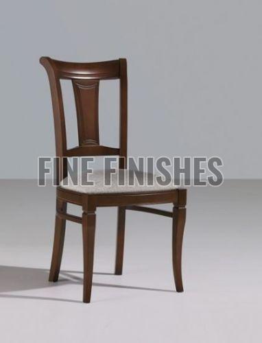 Modern Wooden Fabric Dining Chair