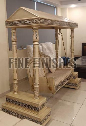 Royal Carved Wooden Luxury Swing