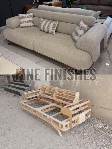 Stylish Luxury Fabric Living Sofa