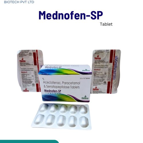 Aceclofenac, Paracetamol & Serratiopeptidase Tablets Aceclofenac, Paracetamol & Serratiopeptidase Tablets