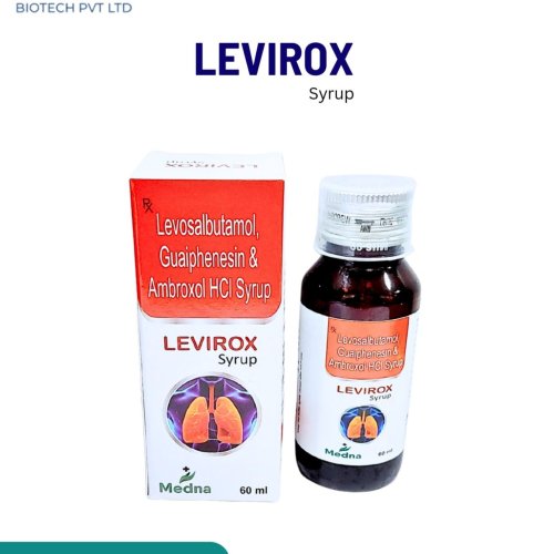Levosalbutamol, Guaiphenesin &AMP; Ambroxol HCL Syrup