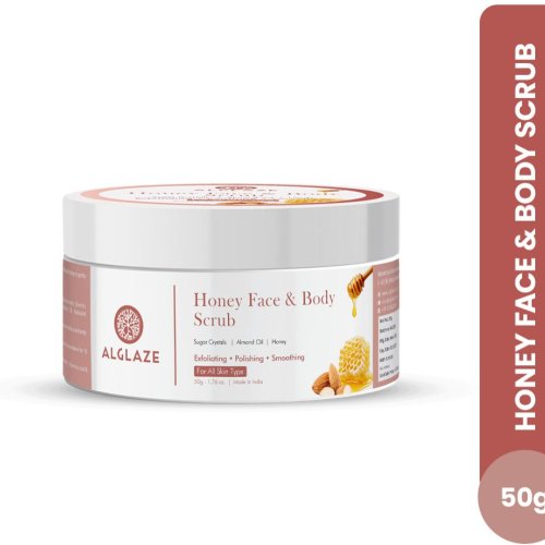 Alglaze Honey Face and  Body Scrub