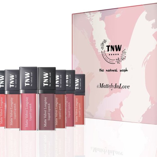 TNW Matte Velvet Longstay Liquid Lipstick Pack of 8