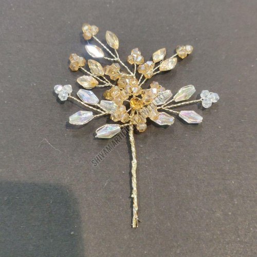 Crystal Floral Hair Pin