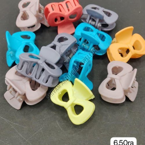 Mini Matte Hair Claw Clip Set