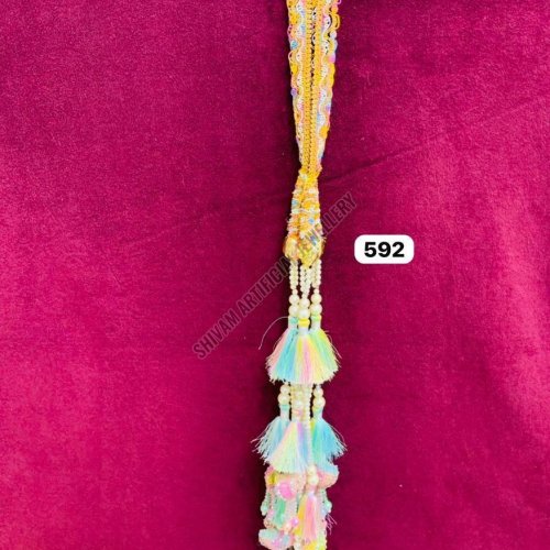 Multicolor Tassel Latkan with Beads