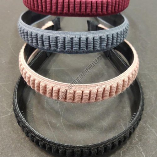 Ribbed Fabric Padded Hair Band