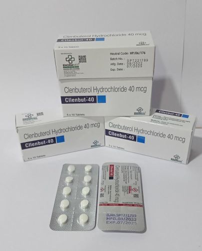 Clenbuterol 40 Mcg 100 Tablets
