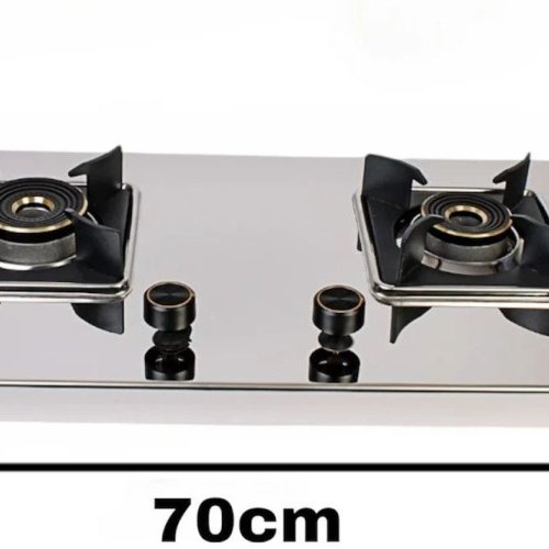2B Aravath Goodflame Stainless Steel 2 Burner Gas Stove