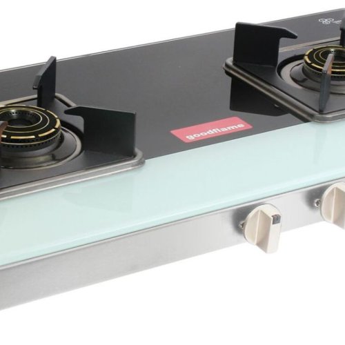 2B Hunk Plus Goodflame 2 Brass Burner Gas Stove