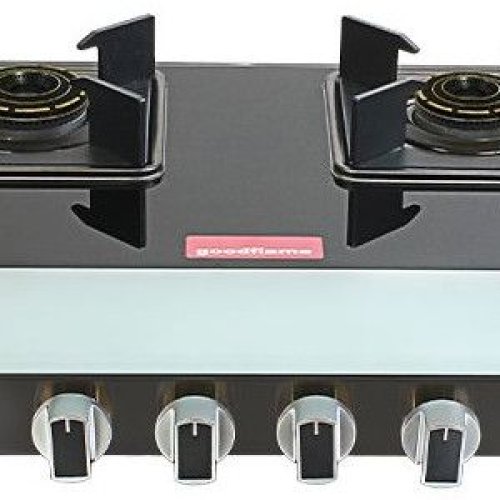 4B Hunk Plus Goodflame 4 Brass Burner Gas Stove