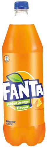 1 Litre Fanta Carbonated Cold Drink Bottle