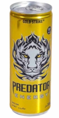 300ml Predator Energy Drink Can