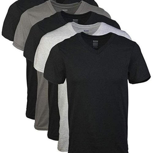 Mens Cotton V Neck T-Shirts