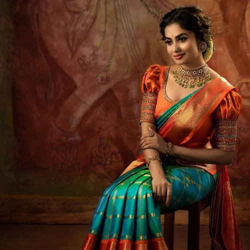 Kanchipuram Silk Bridal Saree