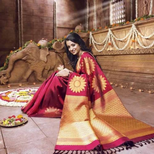 Original Kanchipuram Silk Saree