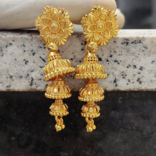Ladies Party Wear Drop Earrings