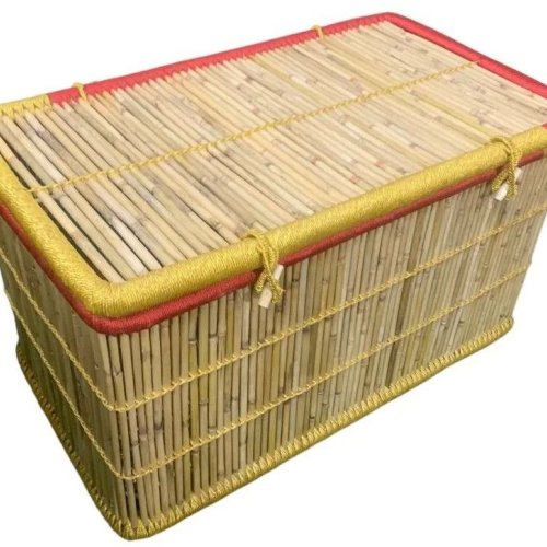 Bamboo Rectangular Basket