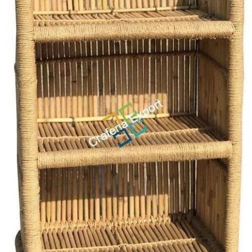 Bamboo Space Organizer Multi Use Rack