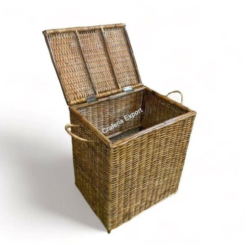 Cane Laundry Cum Picnic Basket