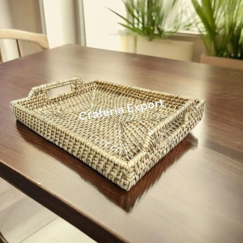 Cane Serving Tray
