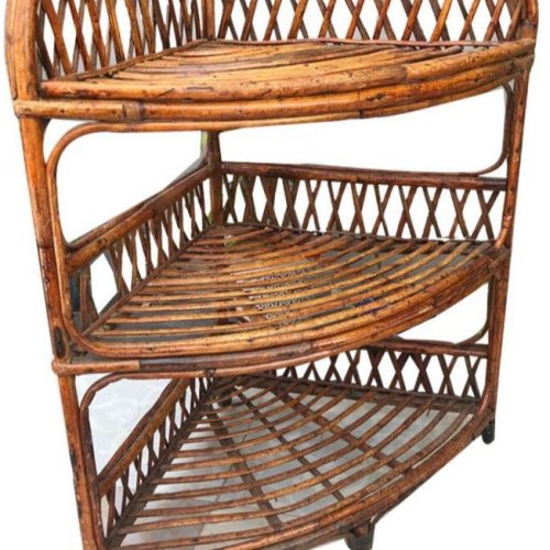 Cane Triangle Shoe Rack
