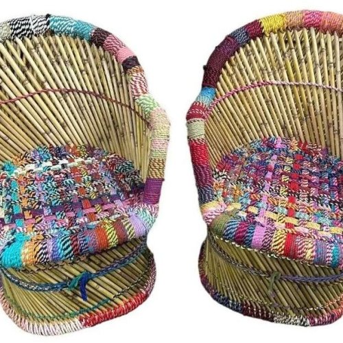 Durable Bamboo Chair Set