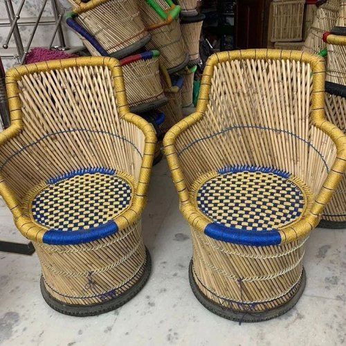 Handmade Bamboo Chair Set