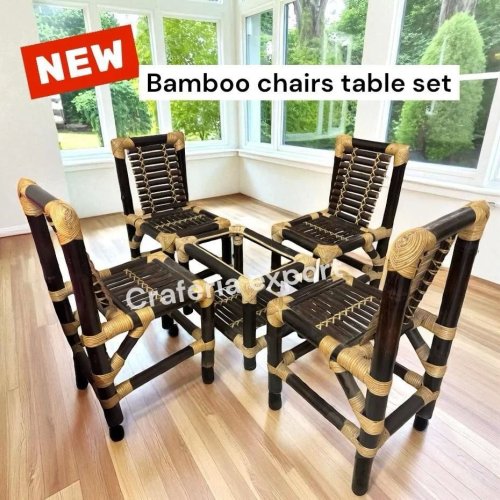 Handmade Bamboo Furniture Set