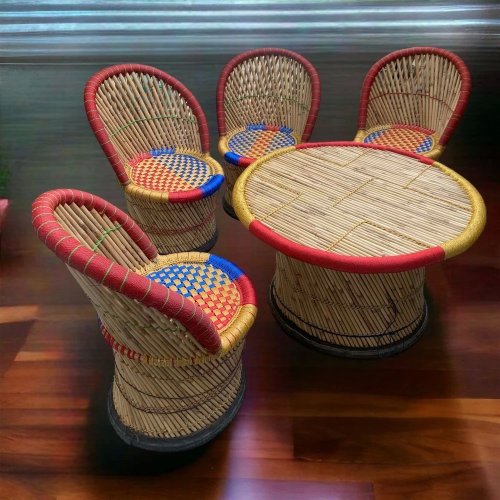 Hotel & Restaurant Bamboo Furniture Set