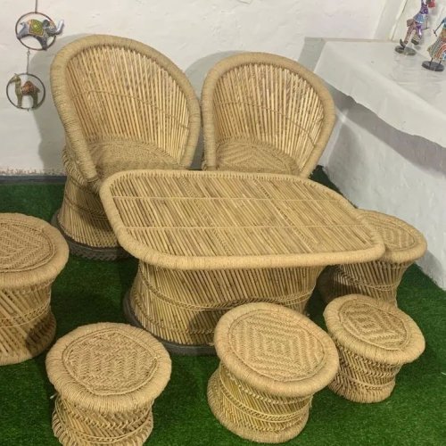 Natural Bamboo Furniture Set