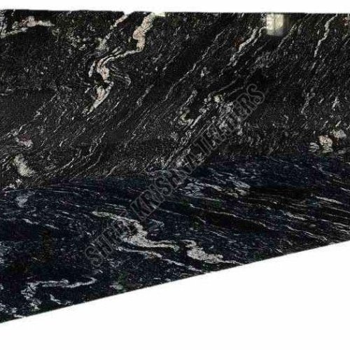 Titanium Black Marble Slab